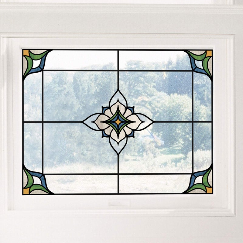 Inhome ملصق زجاج ملون ألدن الأزرق InHome NH2415، أخضر - Image 2